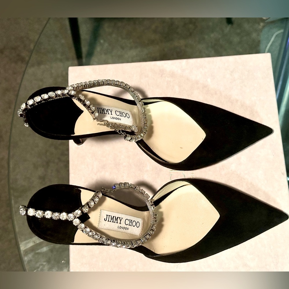 Jimmy Choo Saeda Pumps Size 41. Worn only once